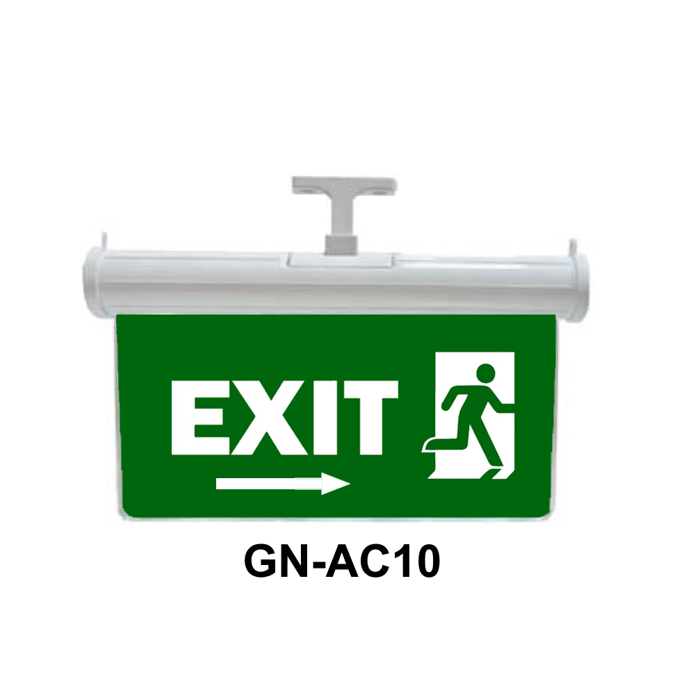 Işıklı Acil Çıkış Levhası (Exit Sağa Koşan Adam) GN-AC10